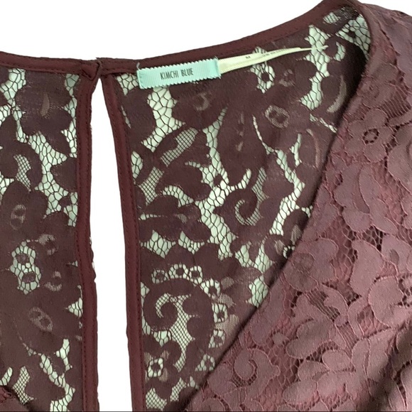 Kimchi Blue Jan Jan Lace Fit and Flare Dress Med - Picture 4 of 15